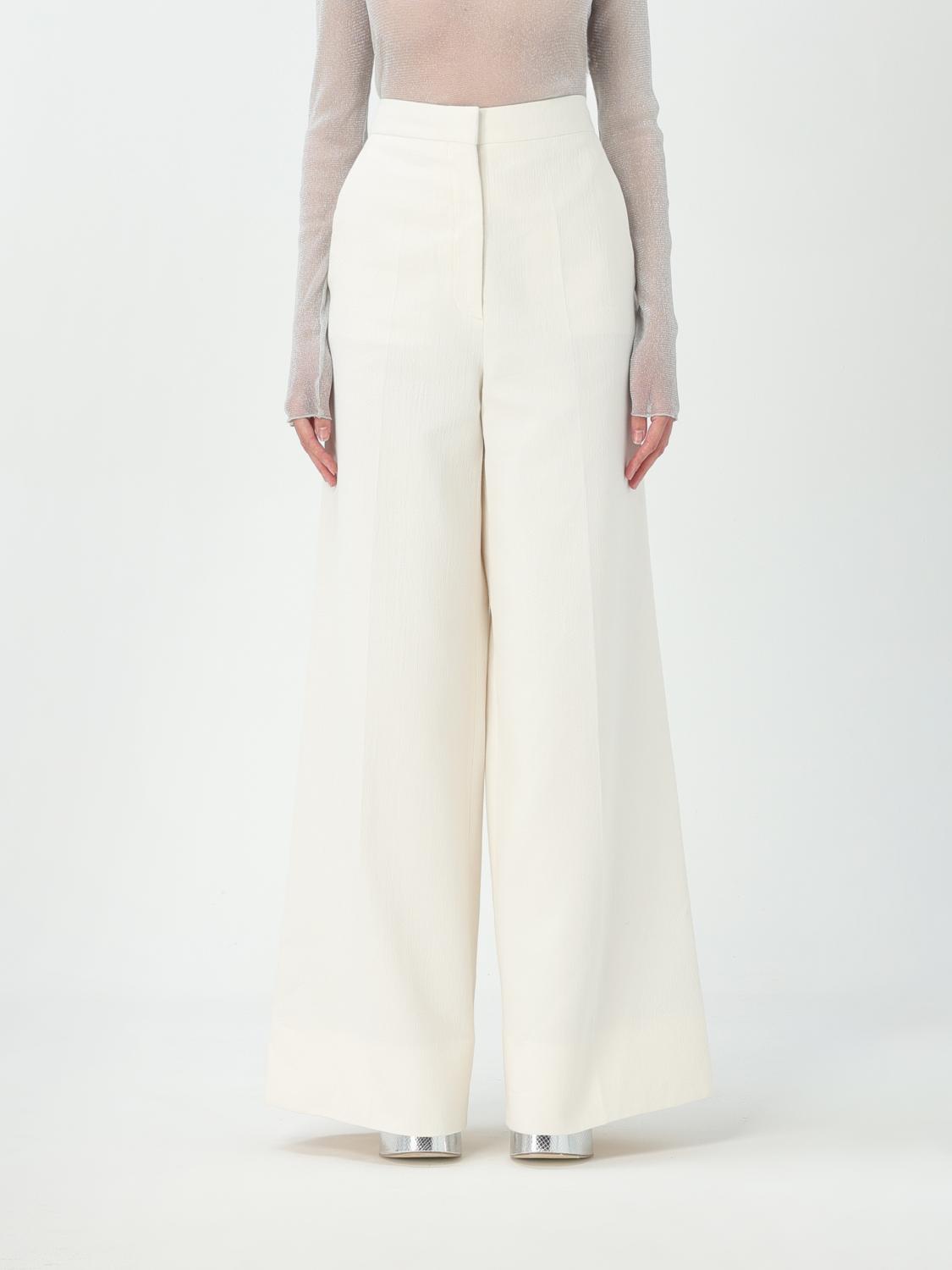 Stella Mccartney Pants  Woman Color White In White