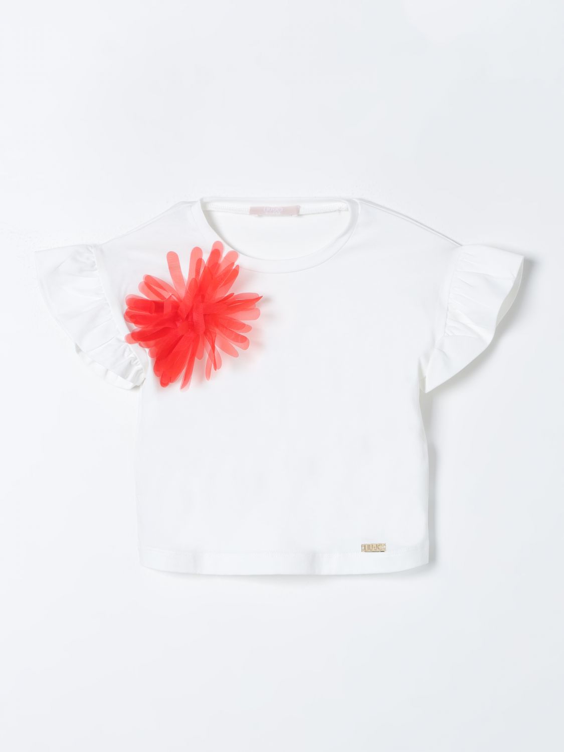 Shop Liu •jo T-shirt Liu Jo Kids Kids Color White