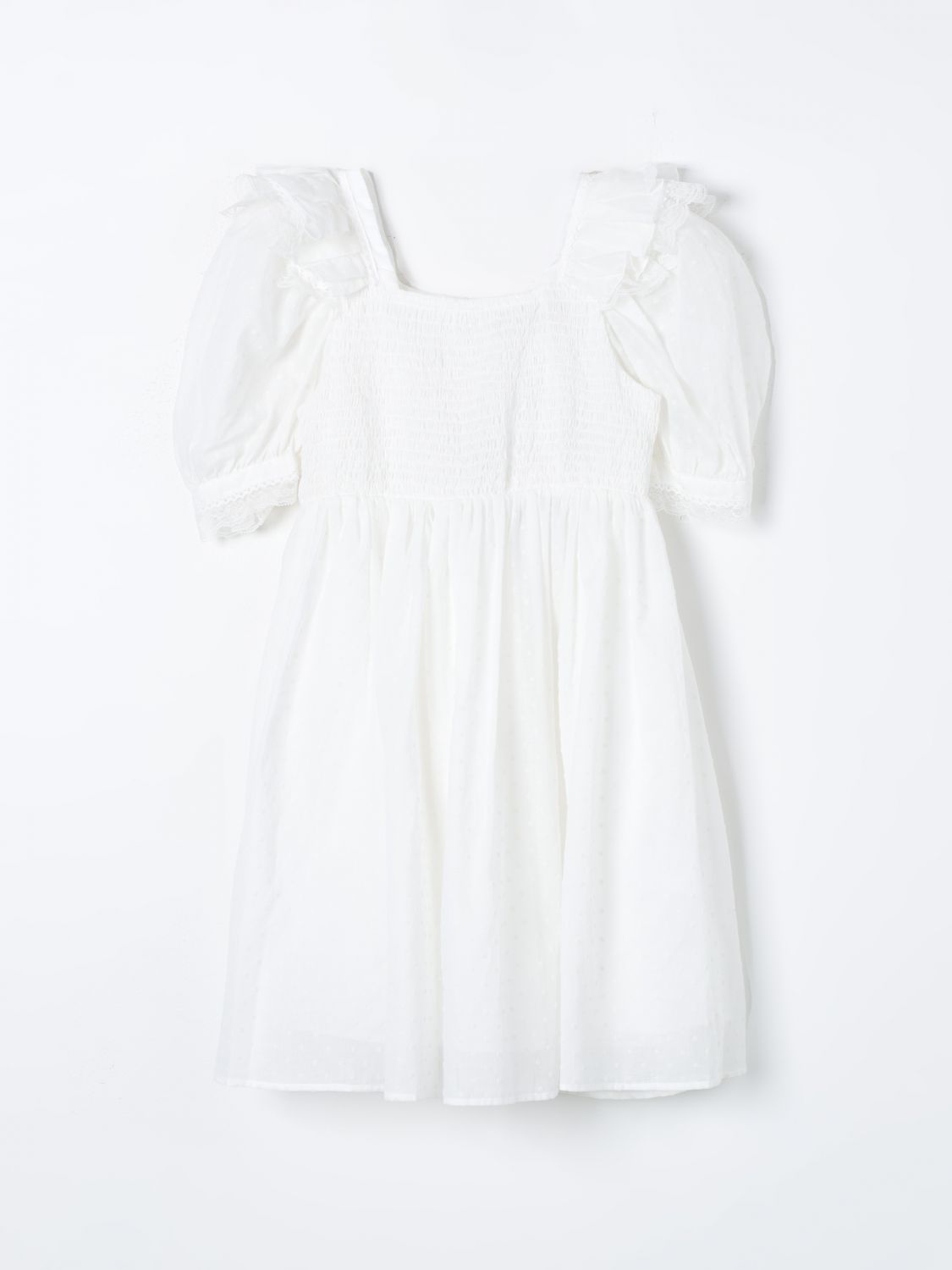 Shop Stella Mccartney Dress  Kids Kids Color White