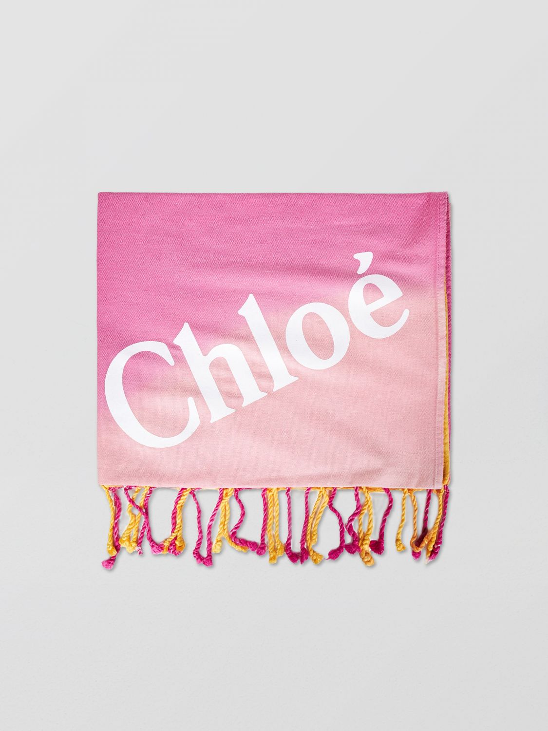Chloé Beach Towel Girl  Kids Color Pink In 粉色