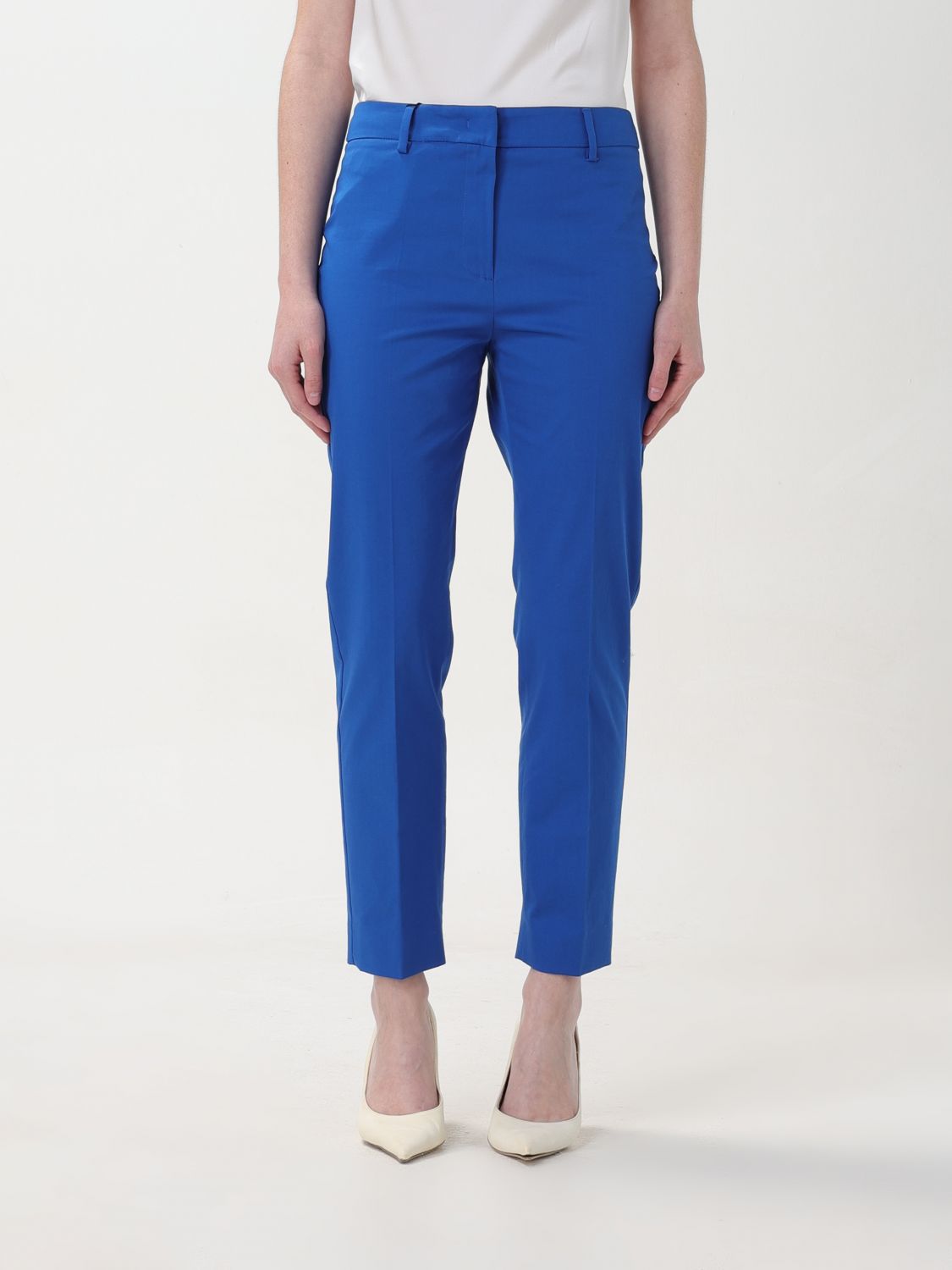 Weekend Max Mara Pants Woman  In Blue