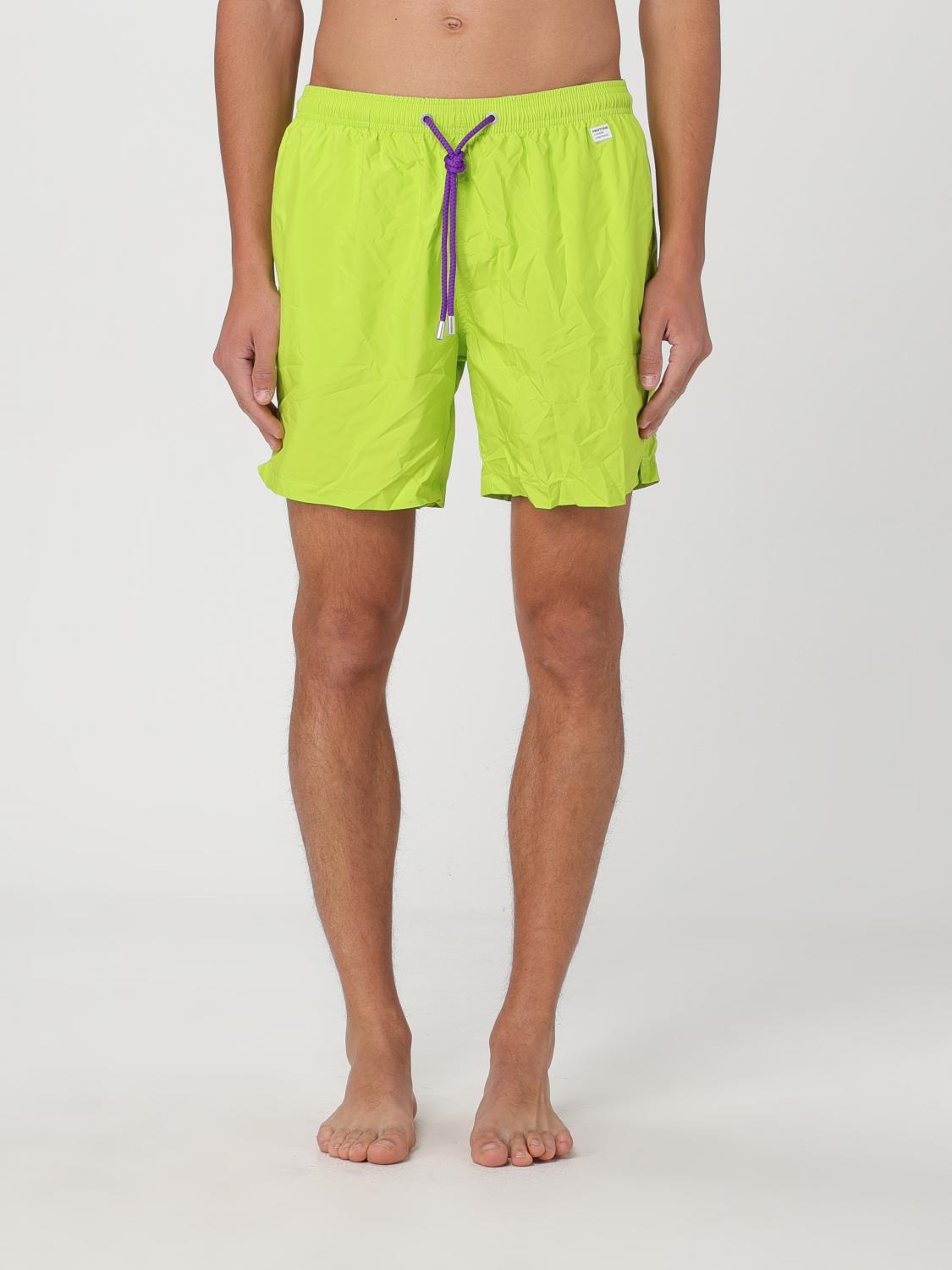 Shop Mc2 Saint Barth Swimsuit  Men Color Green