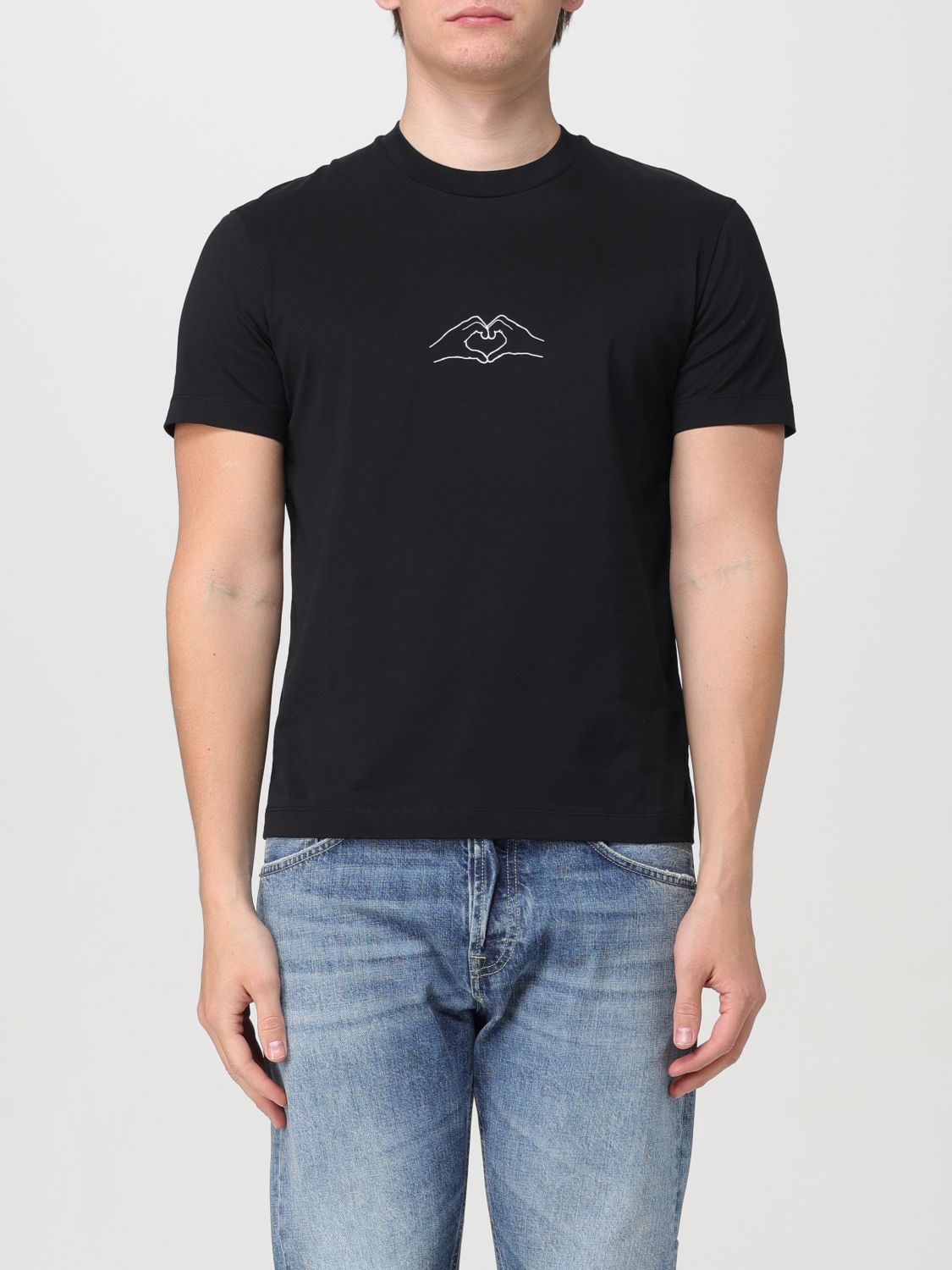 Shop Neil Barrett T-shirt  Men Color Black