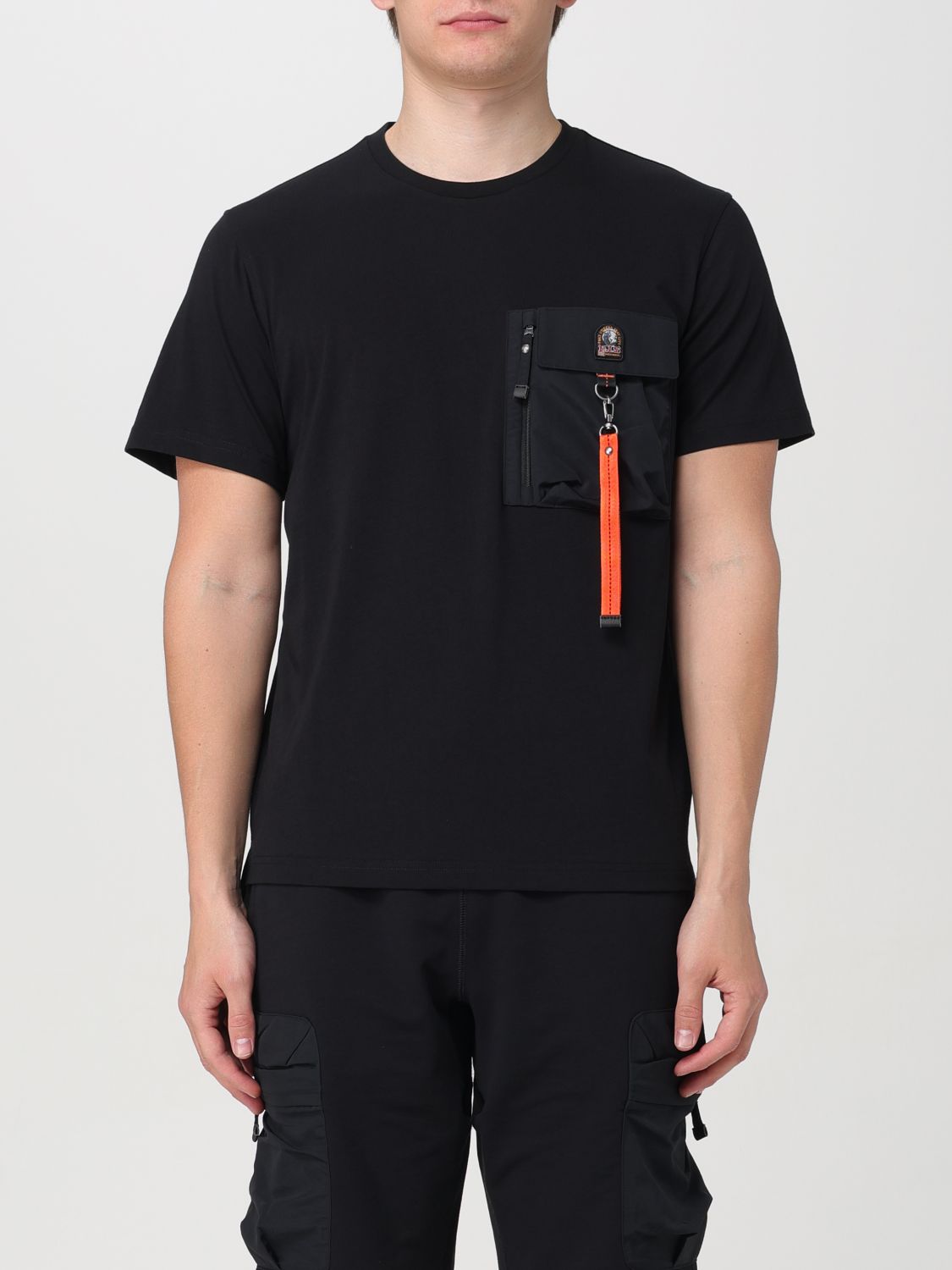 Shop Parajumpers T-shirt  Men Color Black