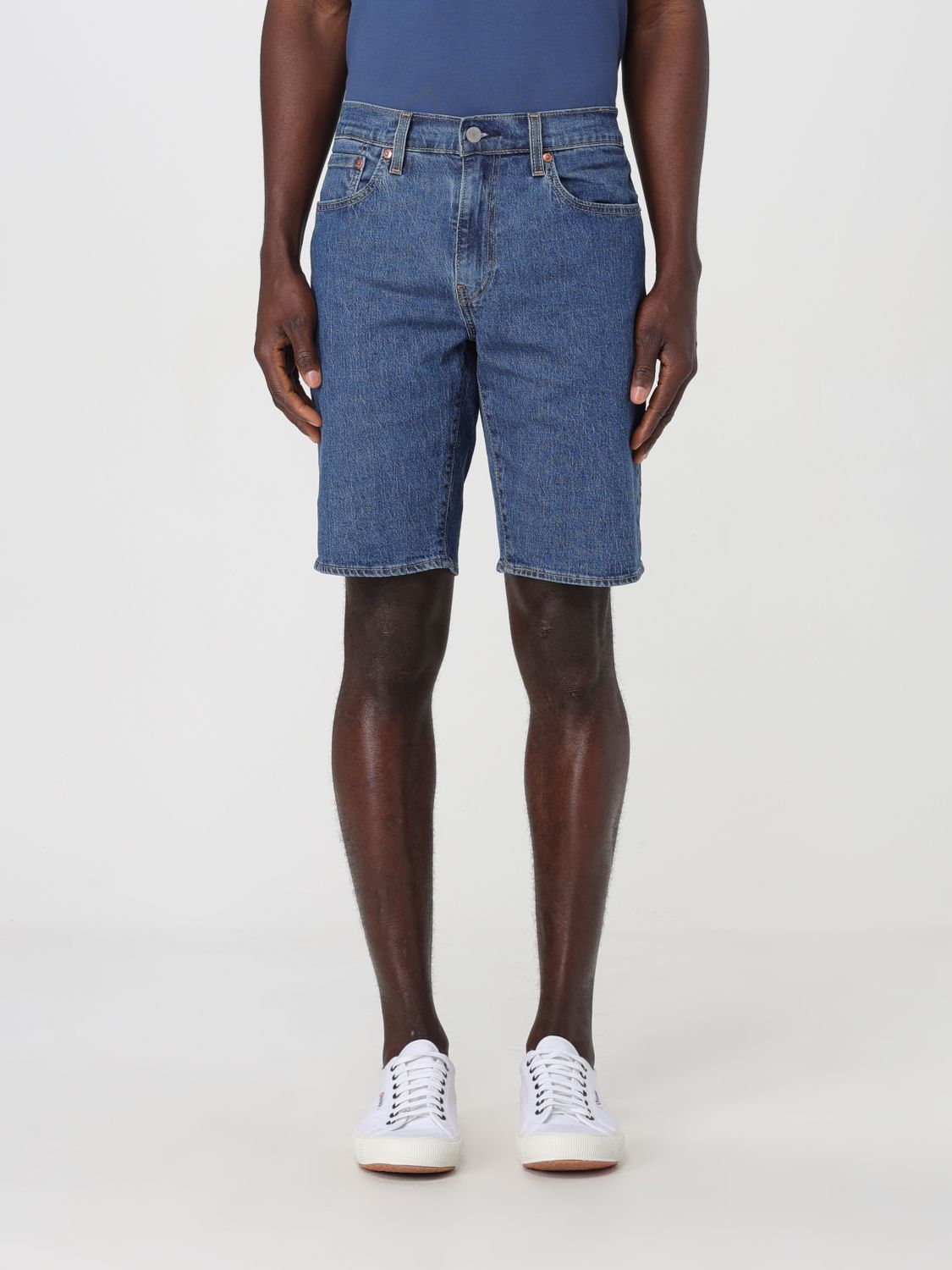 Shop Levi's Short  Men Color Blue