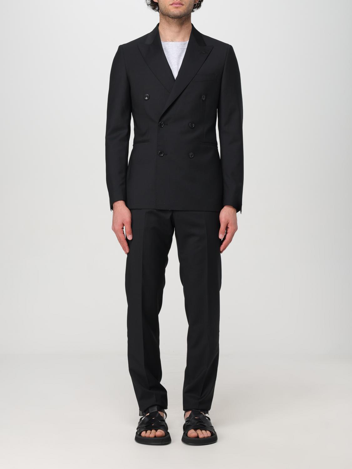 TAGLIATORE: Suit men - Black | Tagliatore suit 2FBR20A01060004 online ...