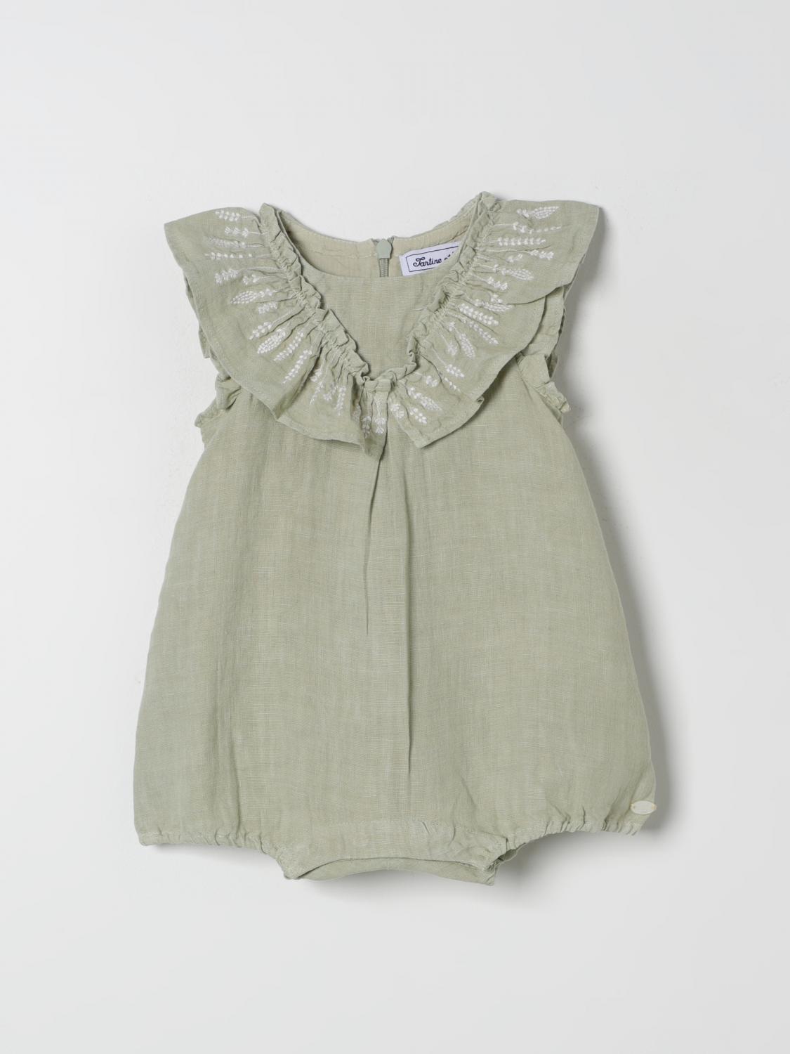 Tartine Et Chocolat Romper Kids Color Green In Green