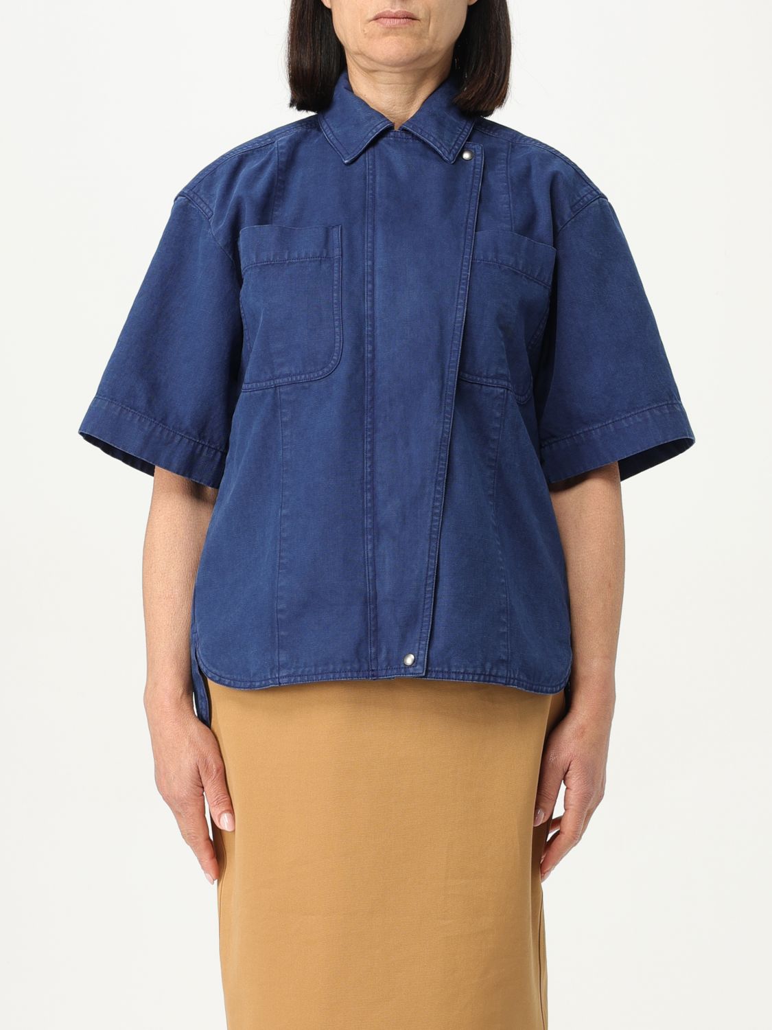 Shop Max Mara Shirt  Woman Color Blue