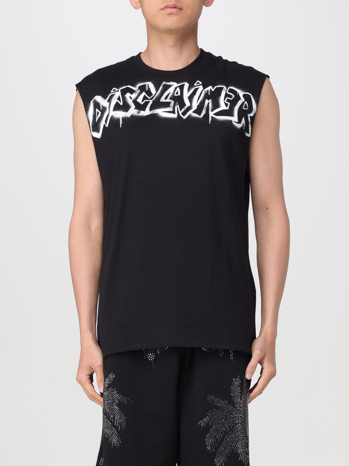 Shop Disclaimer Tank Top  Men Color Black