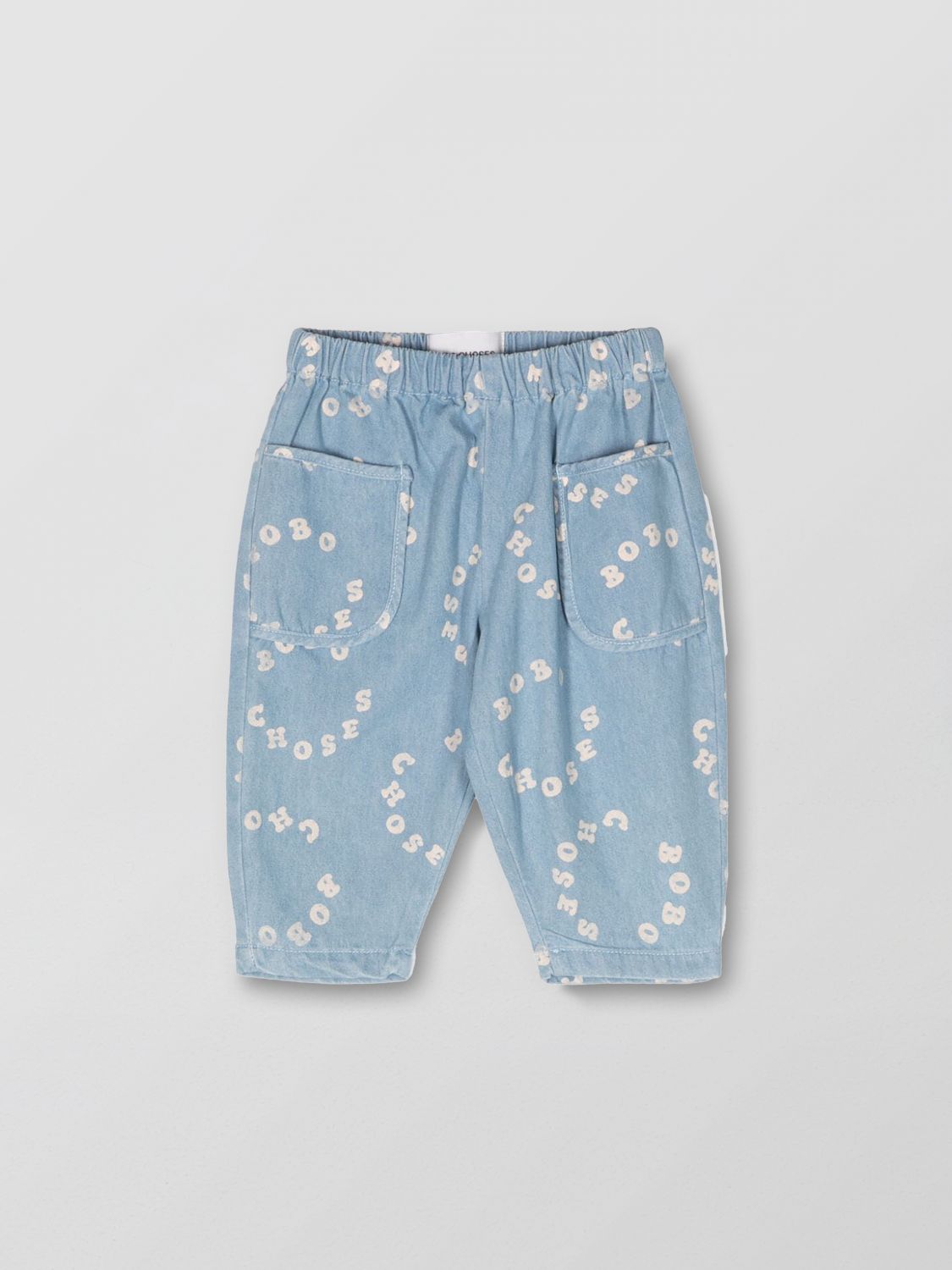 Shop Bobo Choses Pants  Kids Color Blue