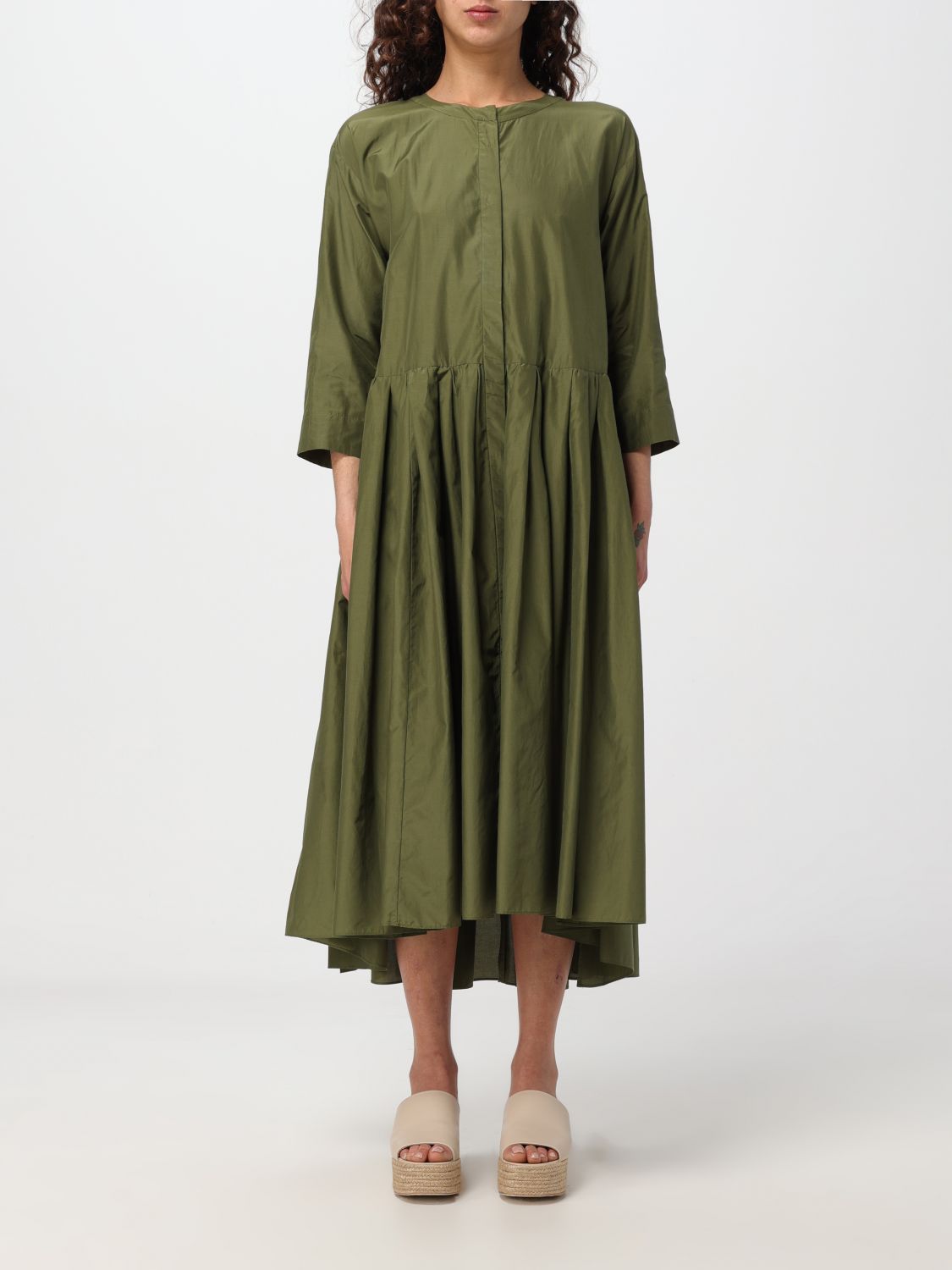 Shop 's Max Mara Dress  Woman Color Green
