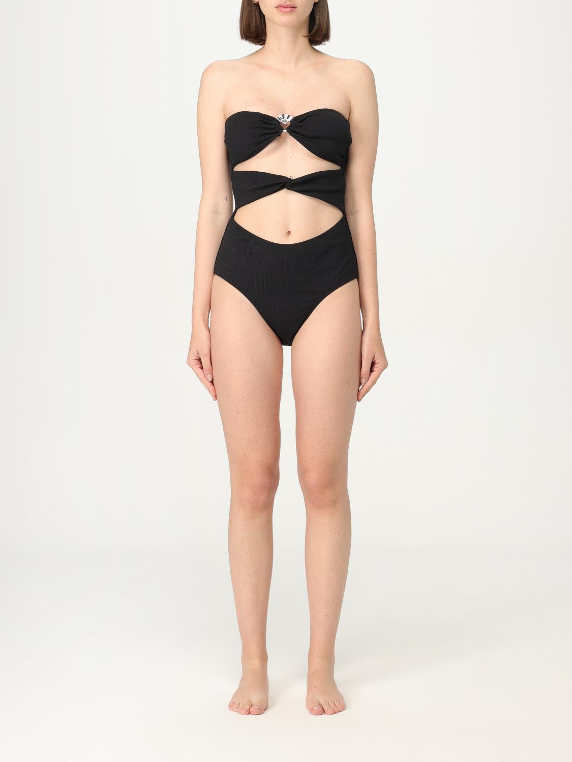 Shop Karl Lagerfeld Swimsuit  Woman Color Black