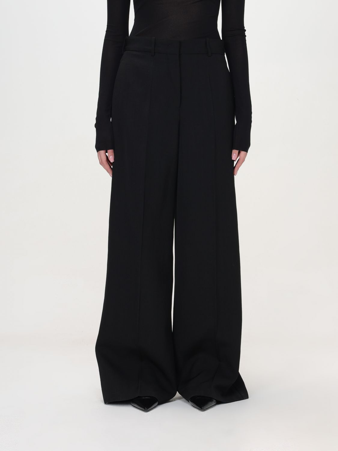 Shop Jil Sander Pants  Woman Color Black