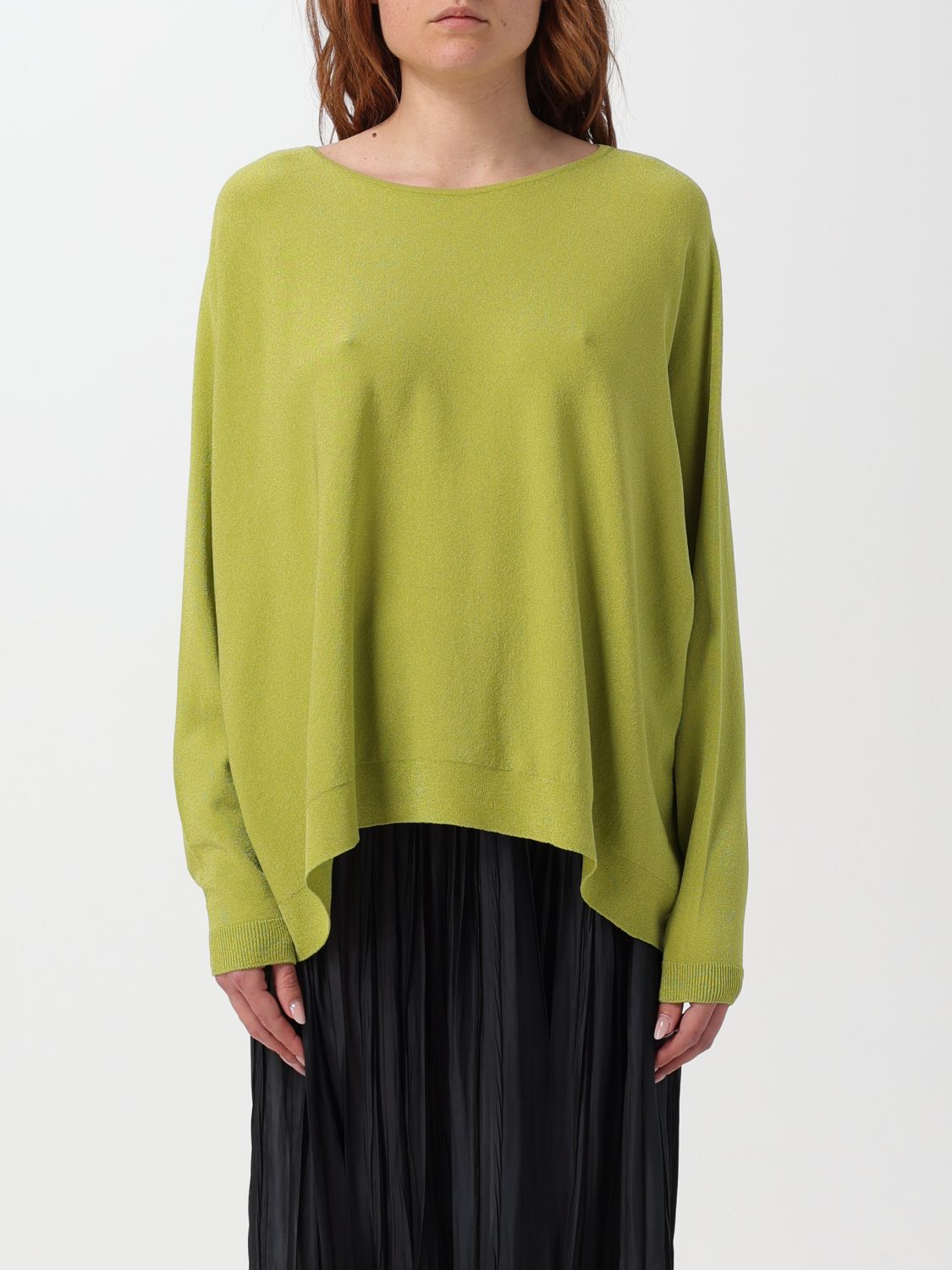 Shop Roberto Collina Sweater  Woman Color Green