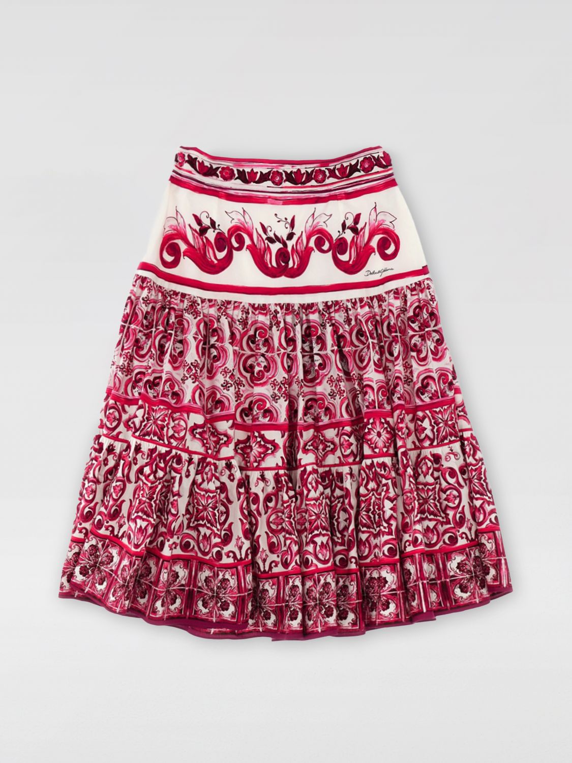 Shop Dolce & Gabbana Skirt  Kids Color Pink