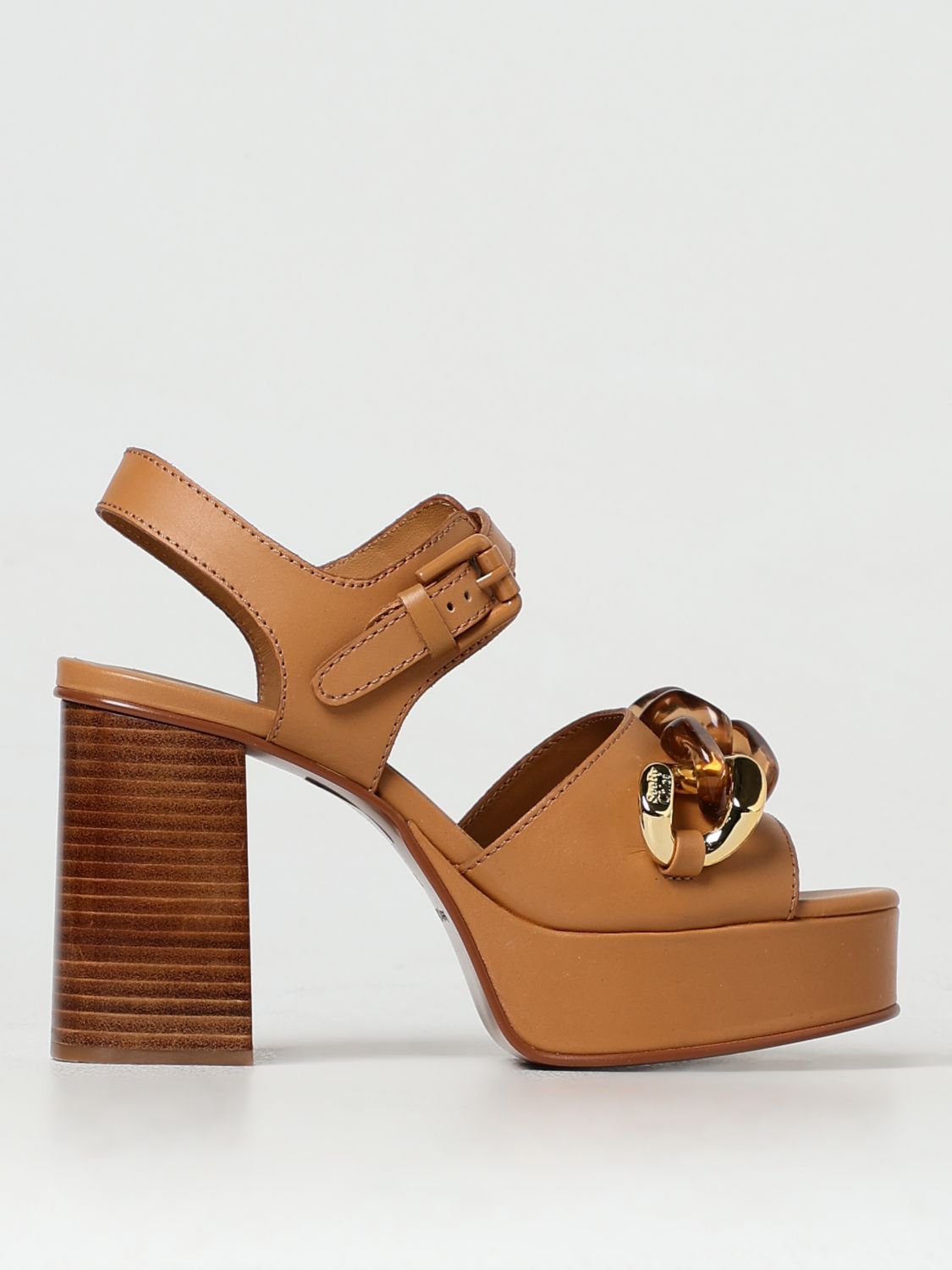 Shop See By Chloé Heeled Sandals  Woman Color Brown