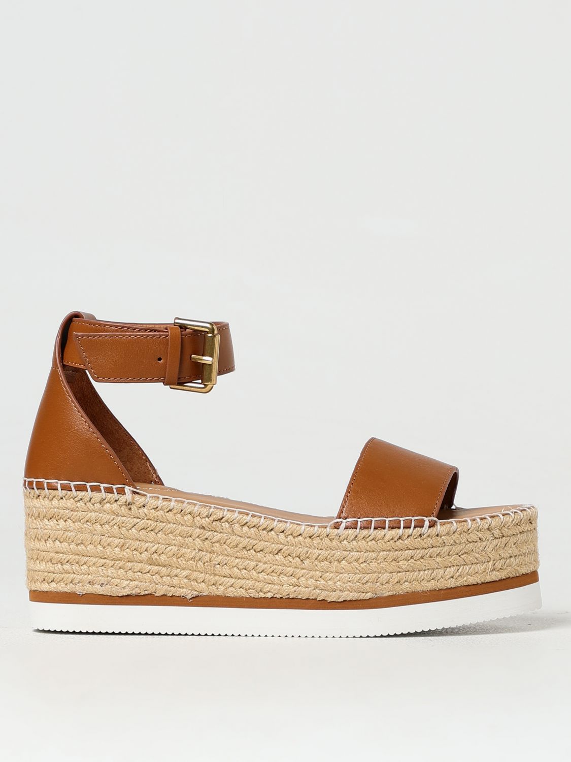 Shop See By Chloé Wedge Shoes  Woman Color Brown