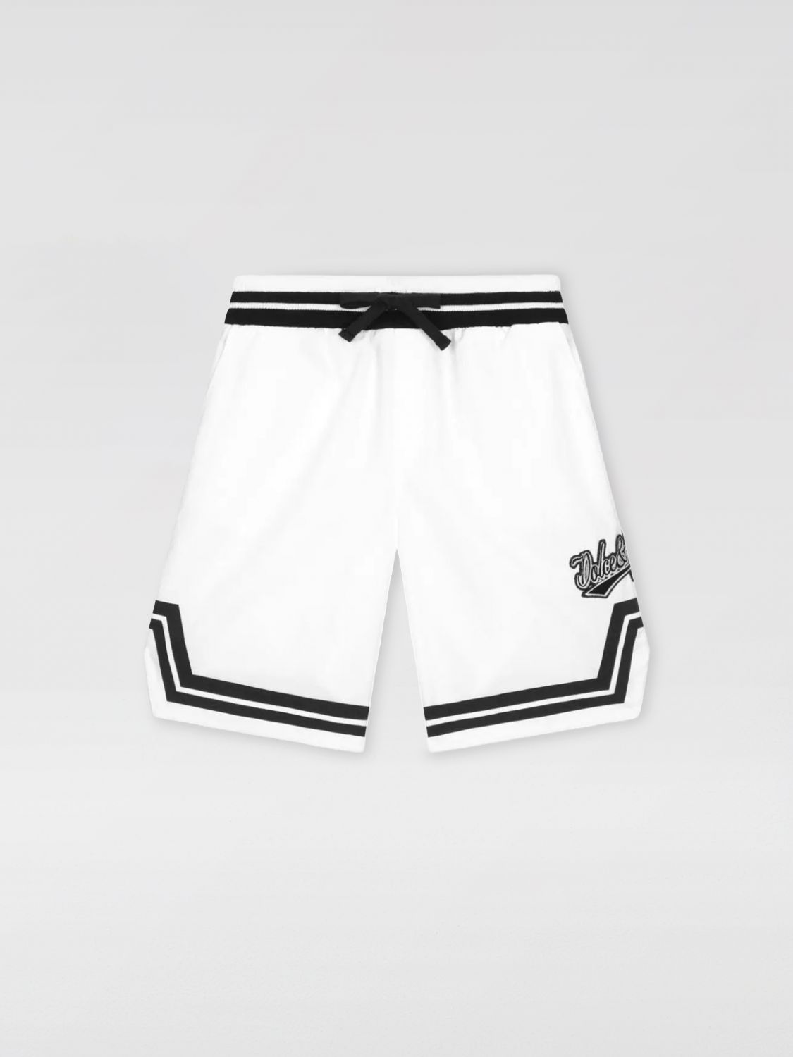 Shop Dolce & Gabbana Pants  Kids Color White