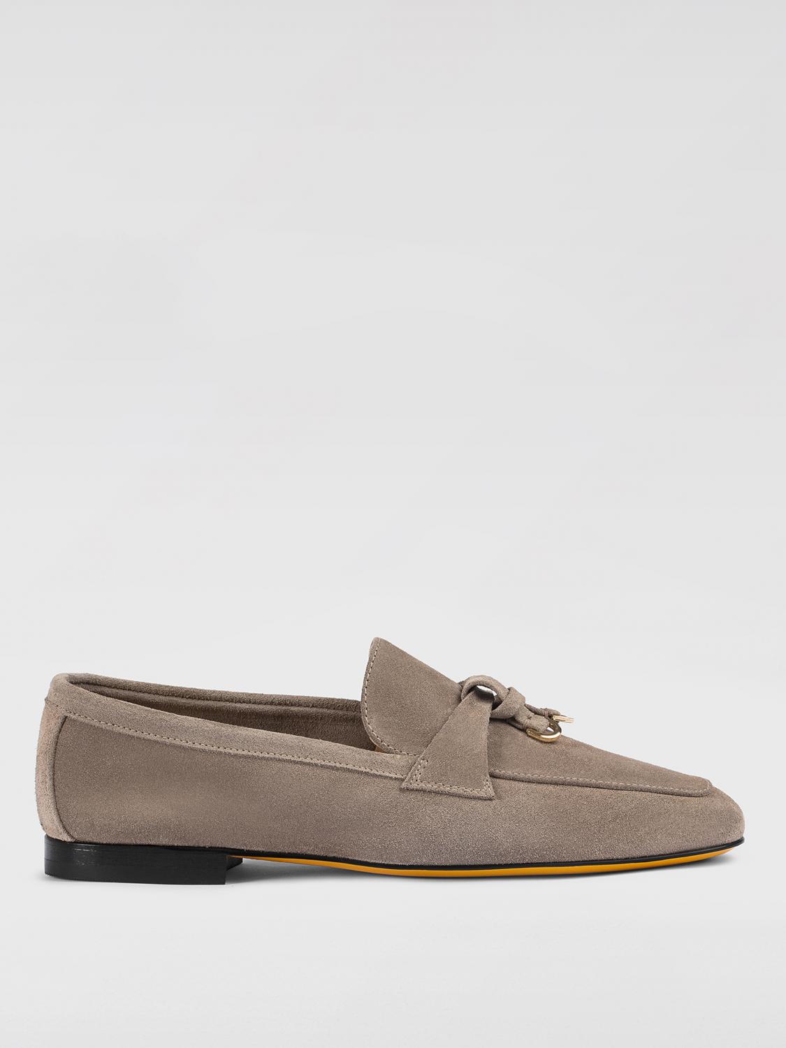 Doucal's Loafers Woman Color Mud In Mud