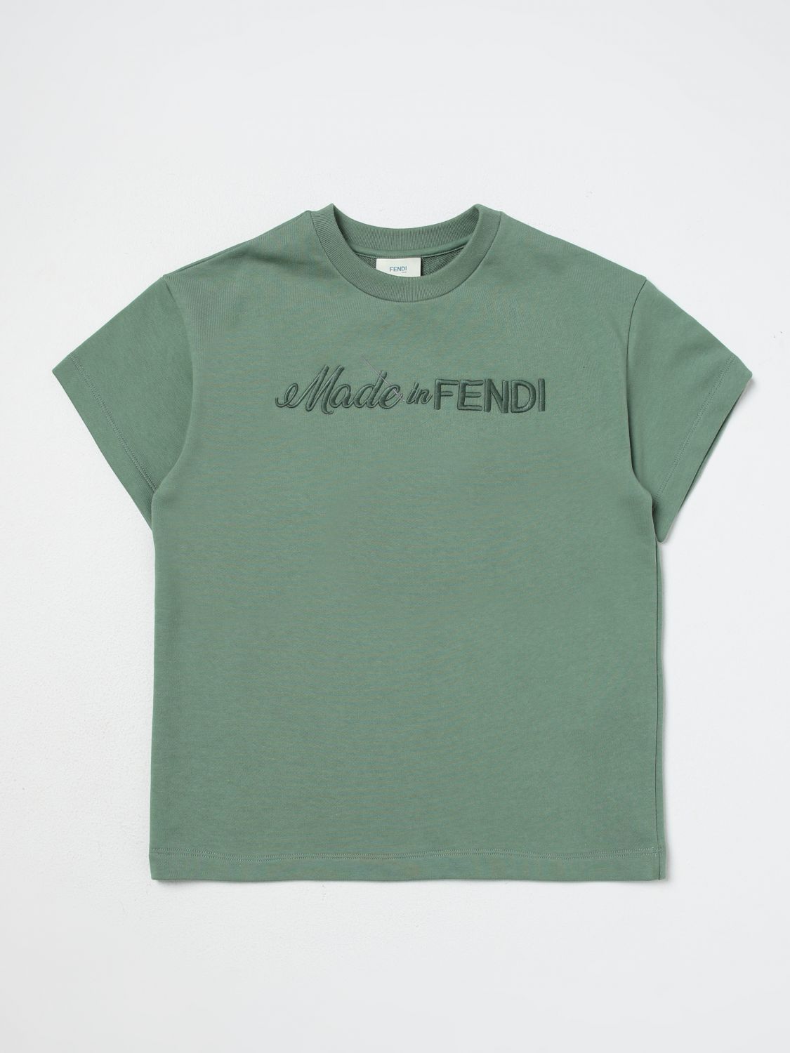 Fendi T-shirt  Kids Kids Colour Green