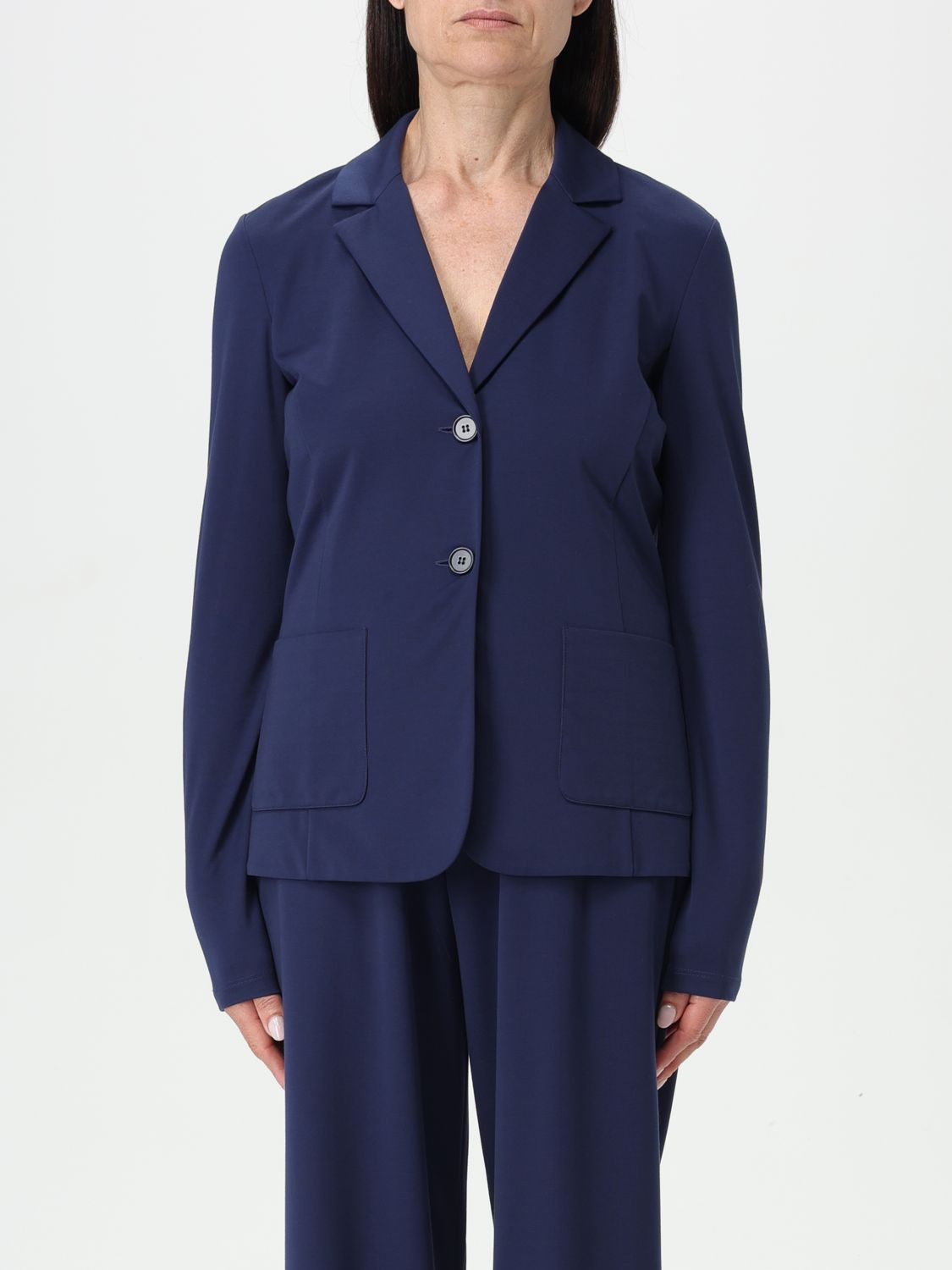 Weekend Max Mara Blazer Woman  In Blue