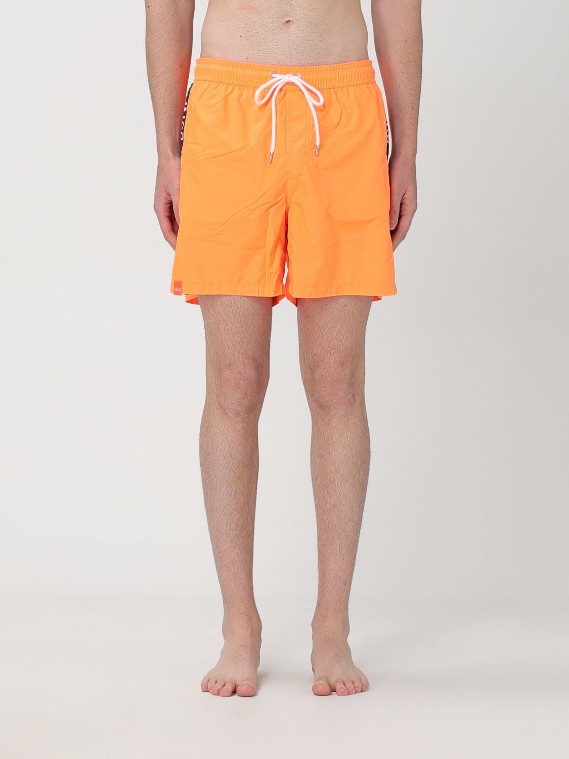 Shop Sun 68 Swimsuit  Men Color Orange