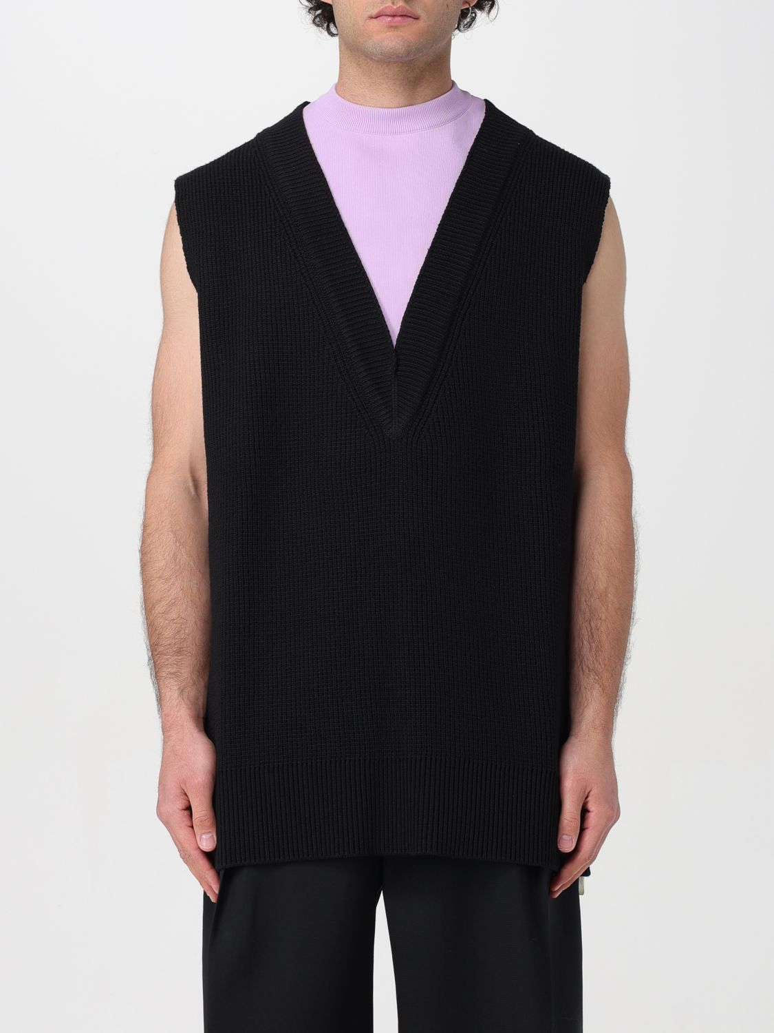 Shop Jil Sander Suit Vest  Men Color Multicolor