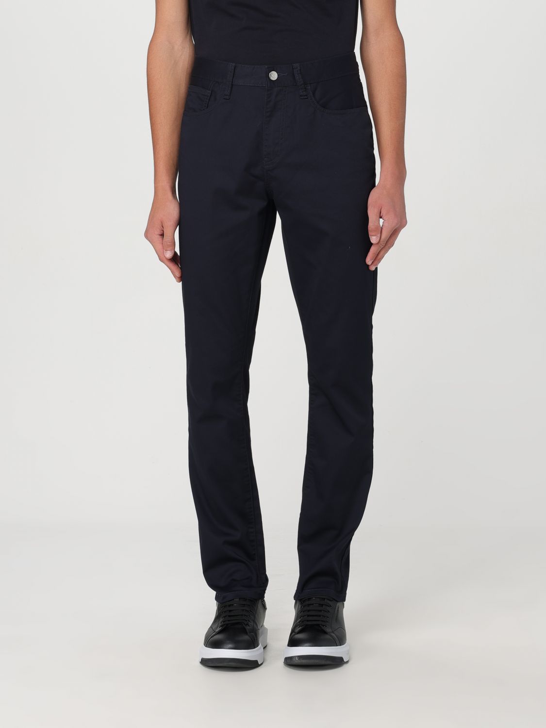 Shop Armani Exchange Pants  Men Color Blue