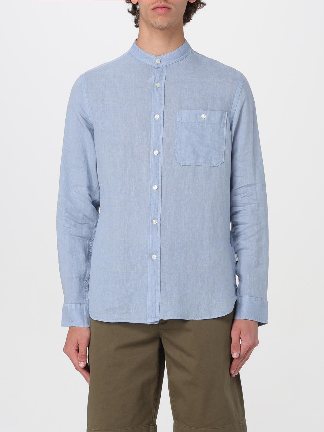 WOOLRICH SHIRT WOOLRICH MEN COLOR BLUE F62191009