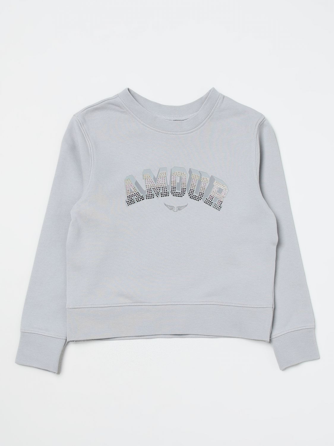 Zadig & Voltaire Sweater  Kids Color Grey In Gray