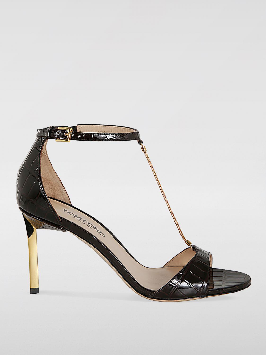 Shop Tom Ford Heeled Sandals  Woman Color Brown