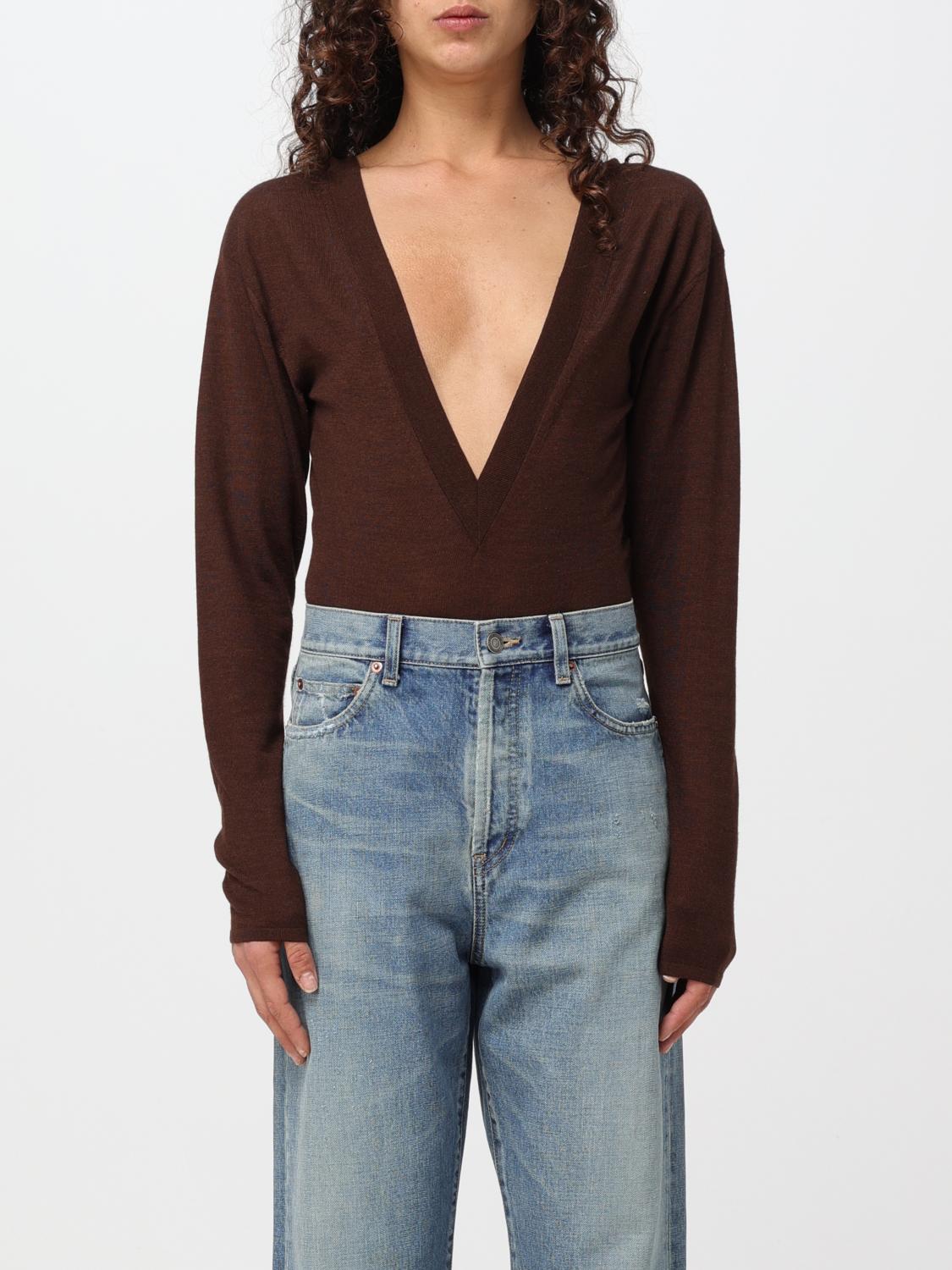 Saint Laurent Body  Woman Color Brown