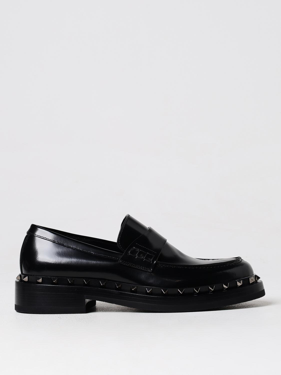 Shop Valentino Loafers  Garavani Men Color Black