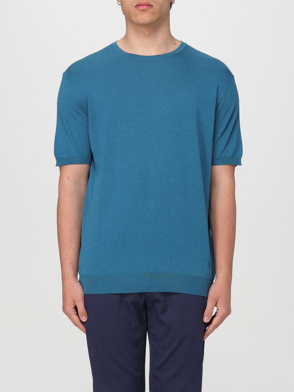 Shop Corneliani Sweater  Men Color Blue
