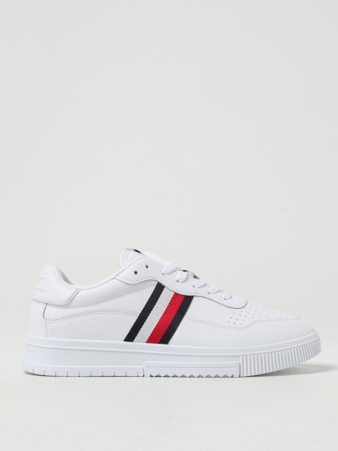 Shop Tommy Hilfiger Sneakers  Men Color White