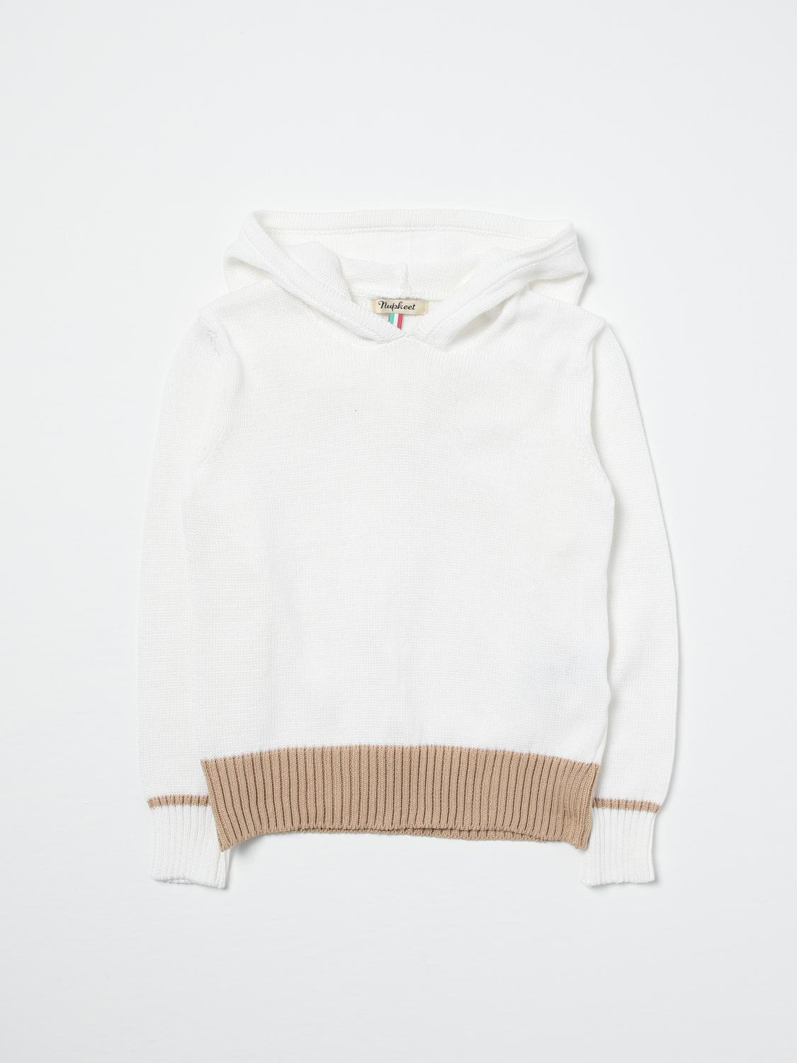 Nupkeet Sweater Kids Color White In White