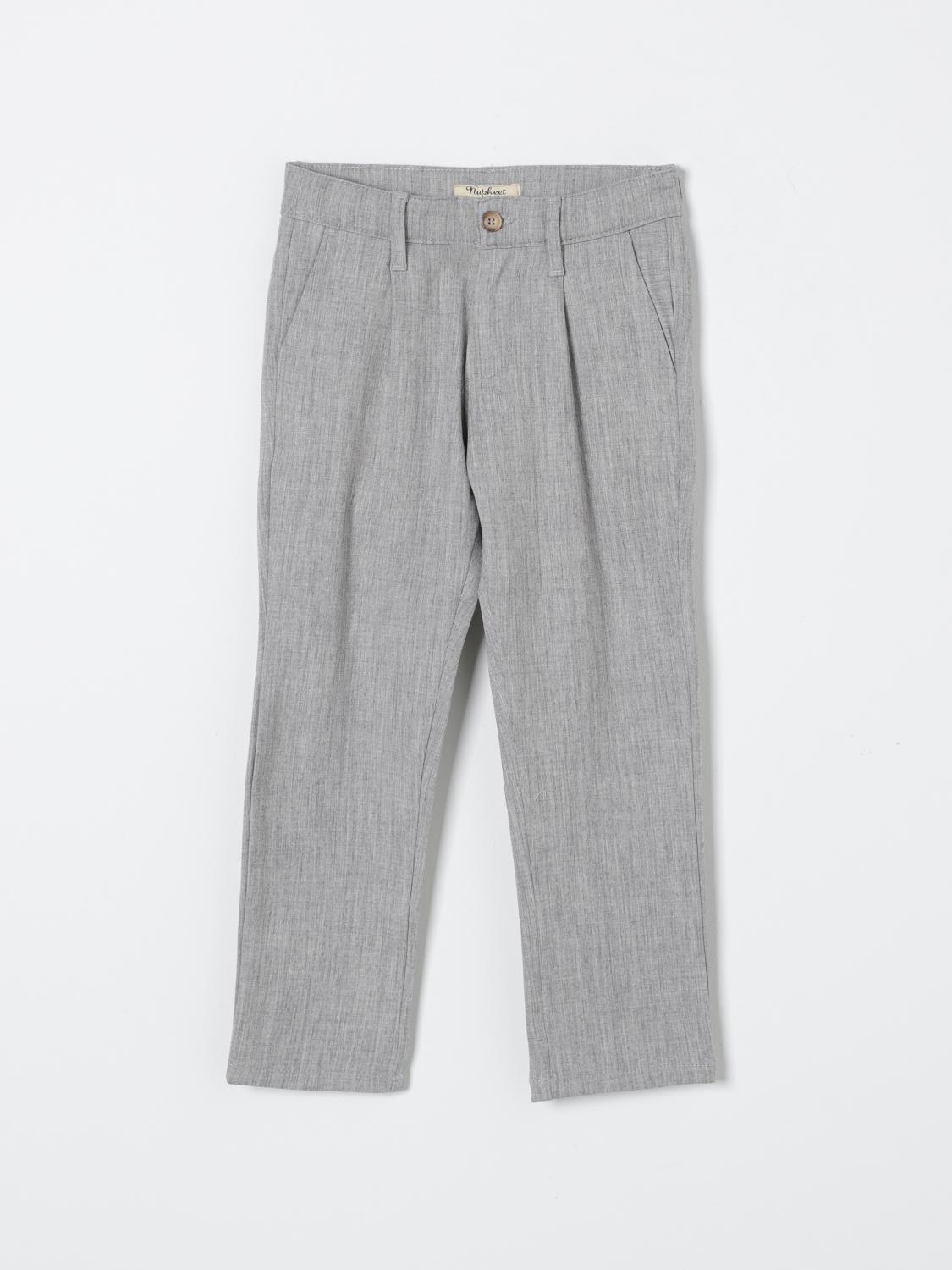 Nupkeet Pants Kids Color Grey In Grey