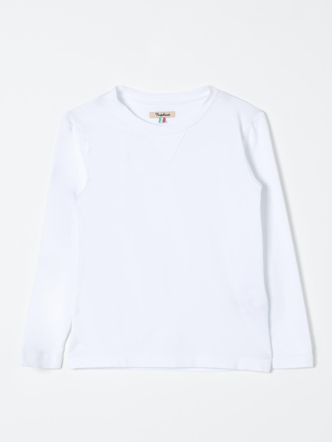 Shop Nupkeet Sweater  Kids Color White