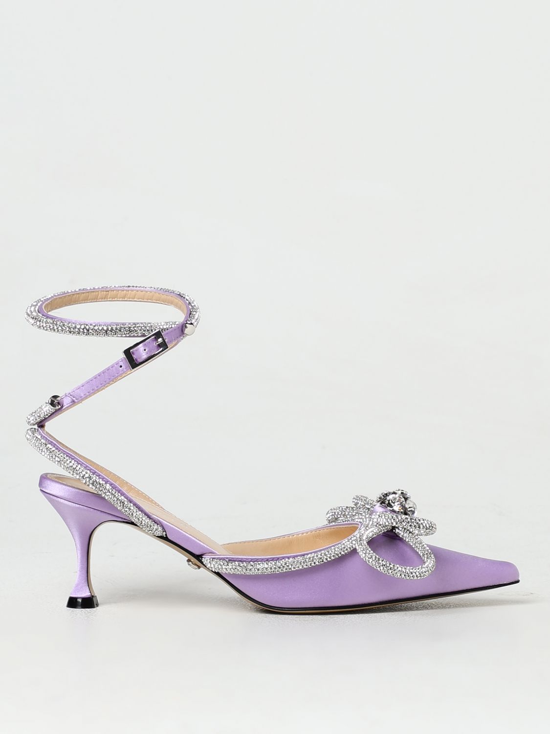 Shop Mach & Mach High Heel Shoes  Woman Color Violet
