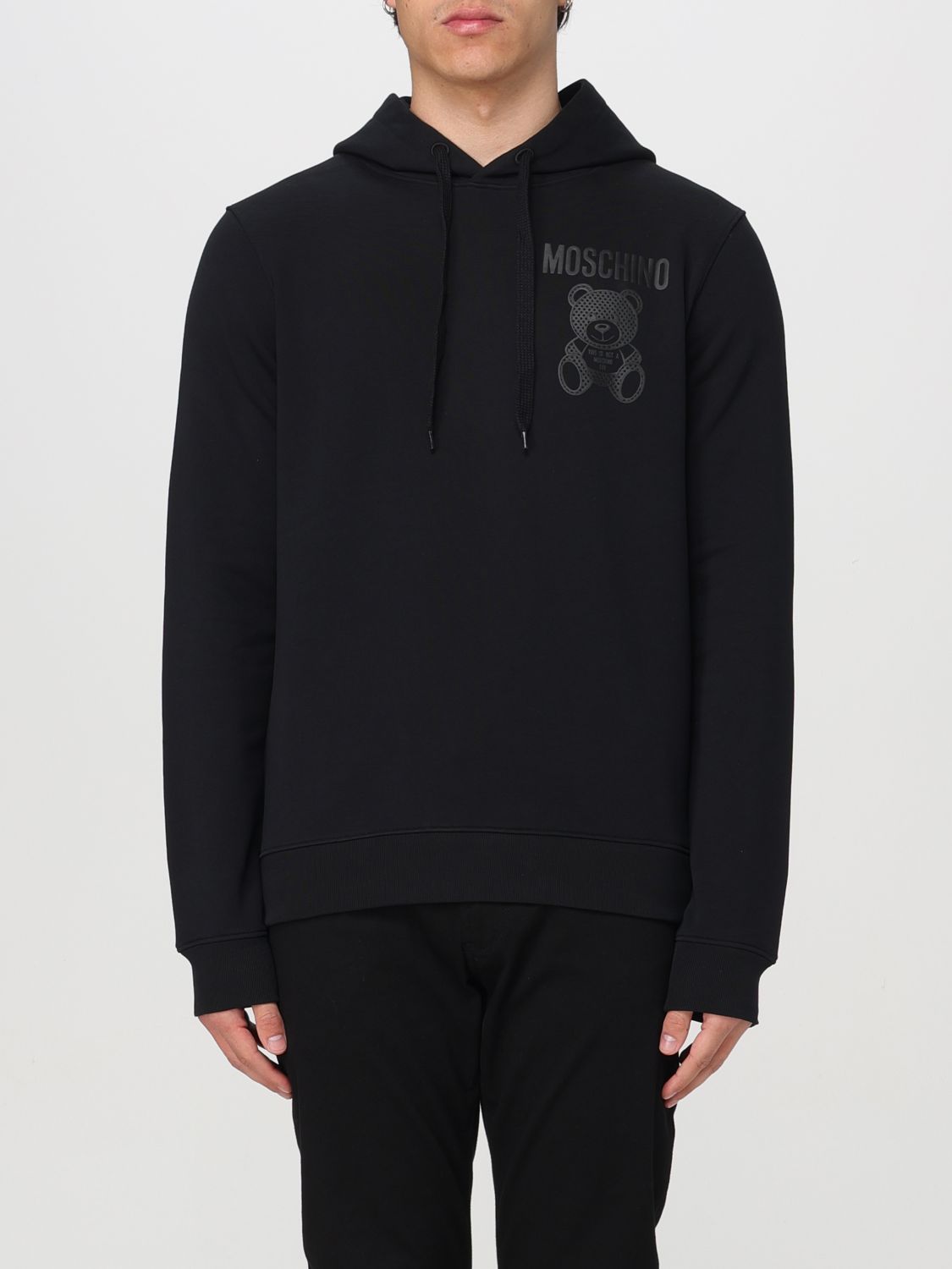 Shop Moschino Couture Sweatshirt  Men Color Black