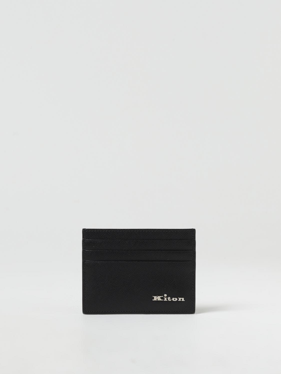 Shop Kiton Wallet  Men Color Black