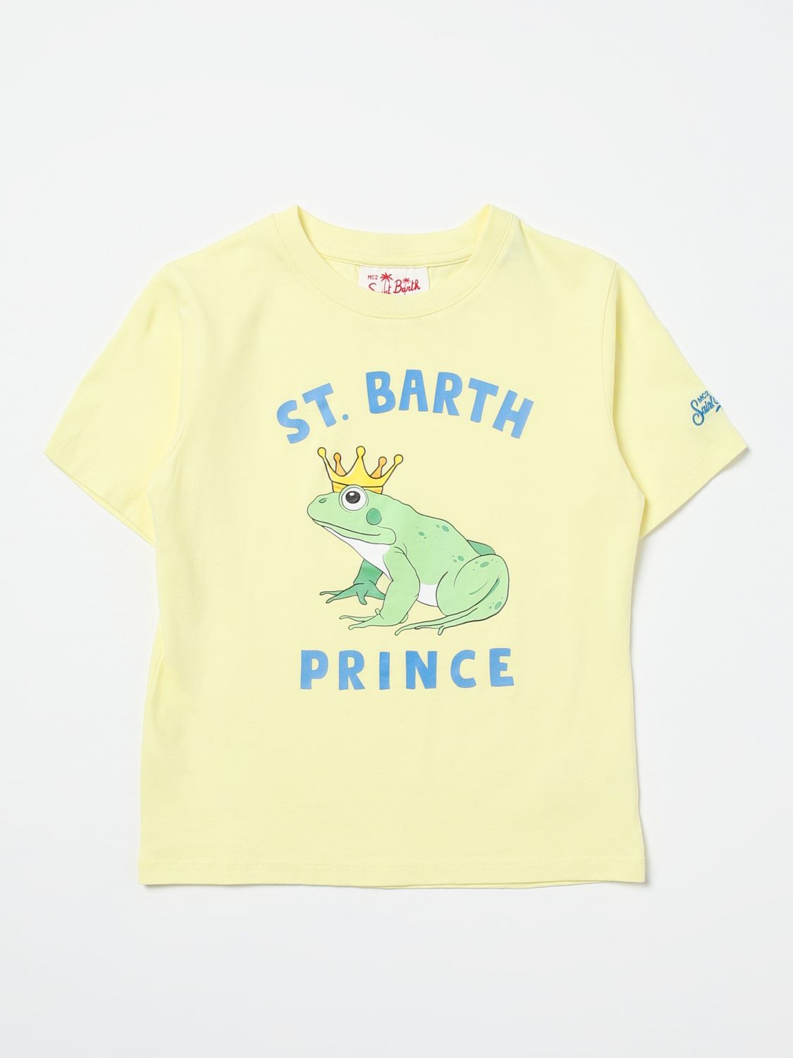Shop Mc2 Saint Barth T-shirt  Kids Color Fa01