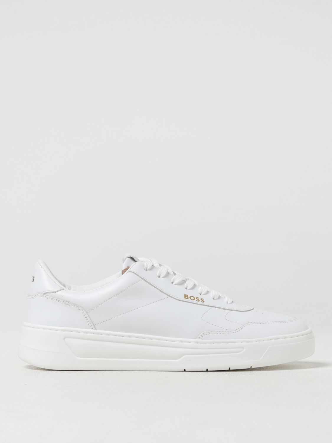 Shop Hugo Boss Sneakers Boss Men Color White