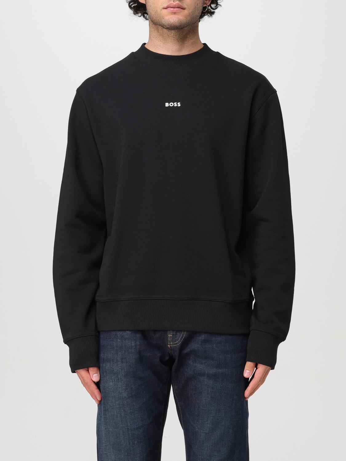 Shop Hugo Boss Sweatshirt Boss Men Color Black