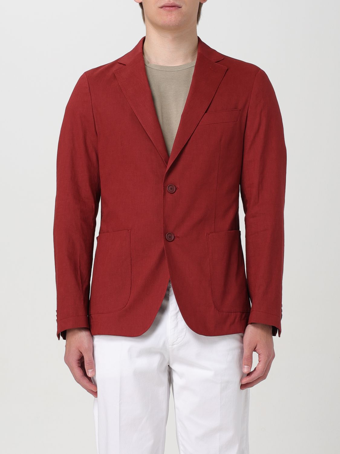 Shop Hugo Boss Jacket Boss Men Color Red
