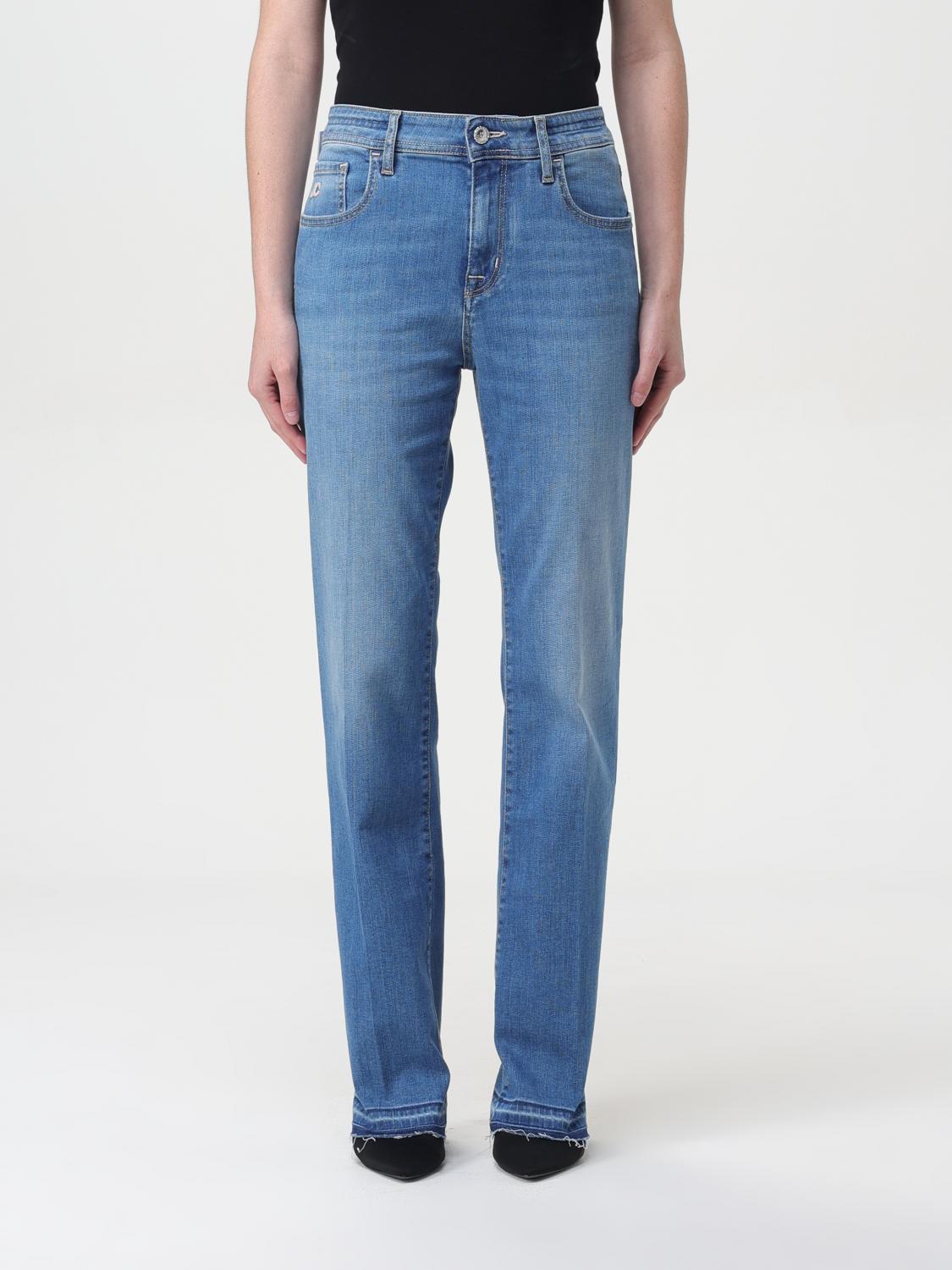 Jacob Cohen Jeans Woman Color Gnawed Blue In Gnawed Blue
