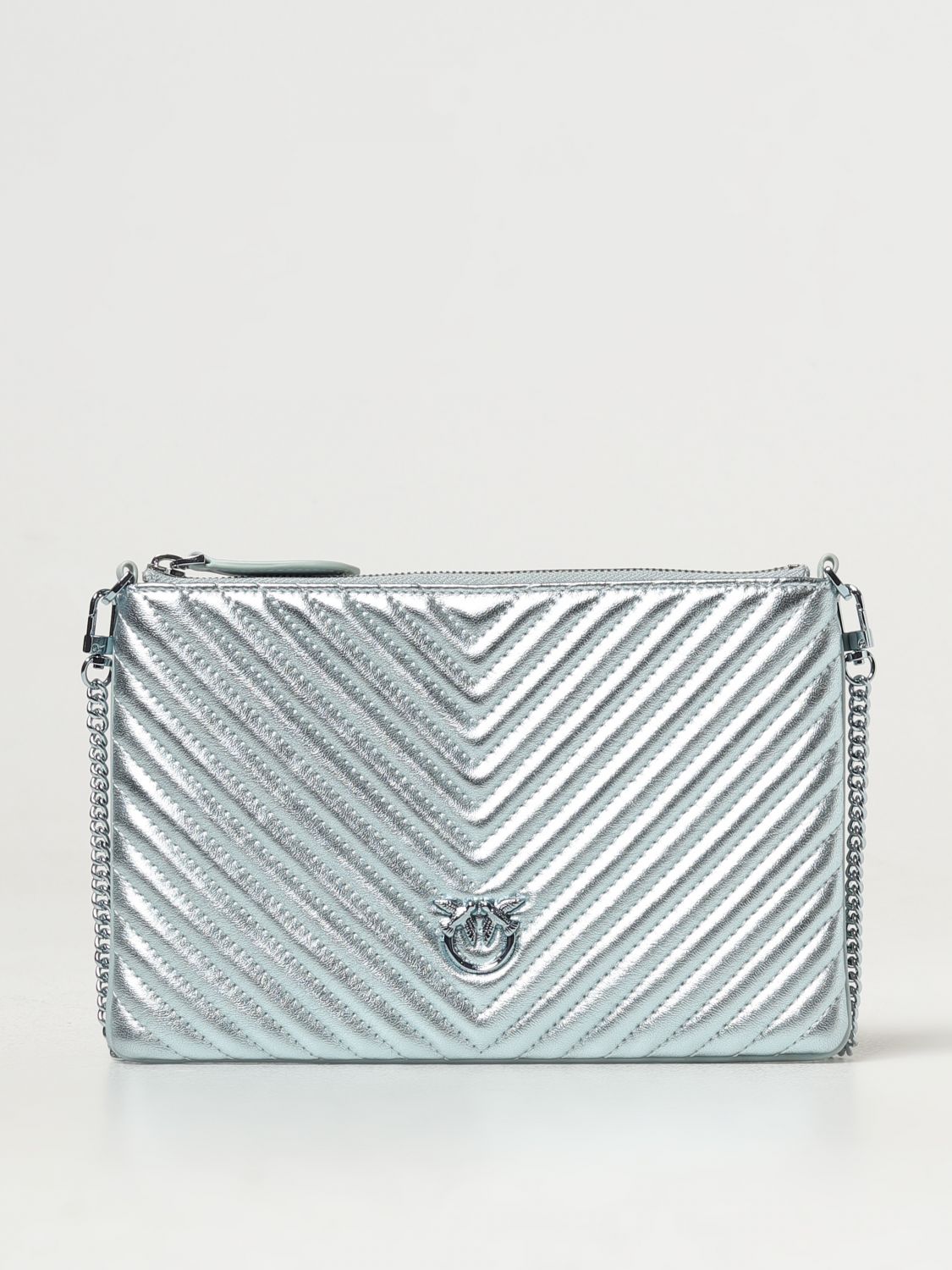 Shop Pinko Handbag  Woman Color Silver