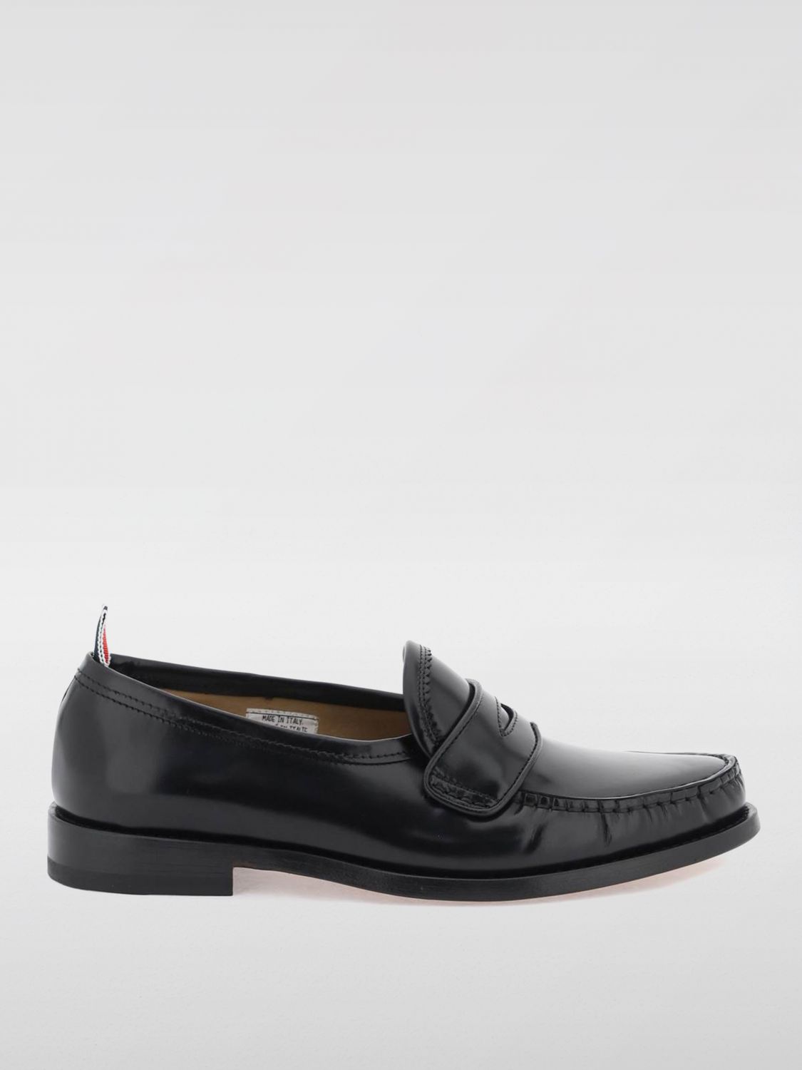 Shop Thom Browne Loafers  Woman Color Black