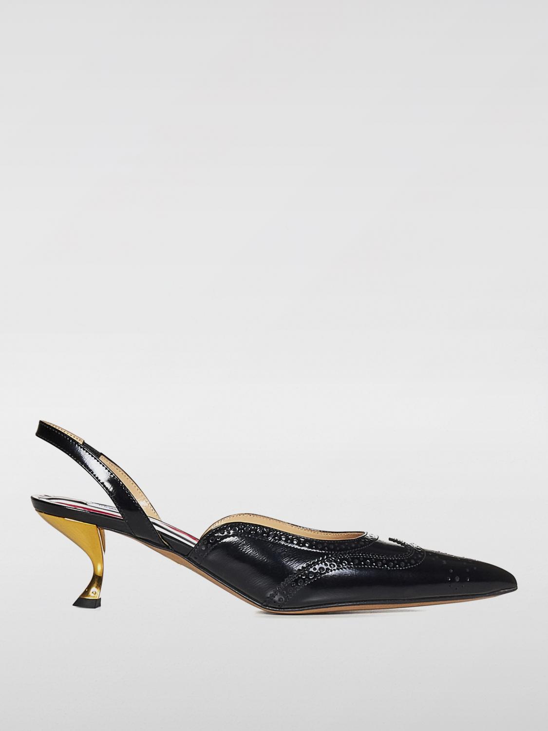 Shop Thom Browne High Heel Shoes  Woman Color Black