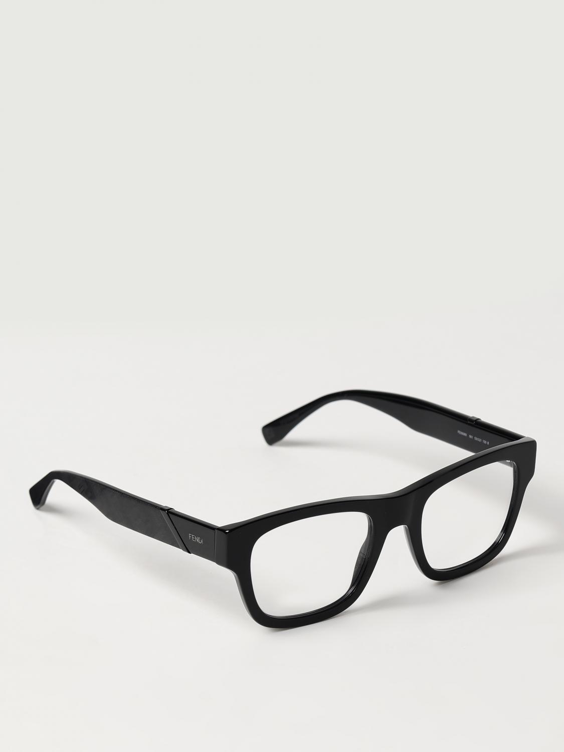 Optical Frames FENDI Men color Black